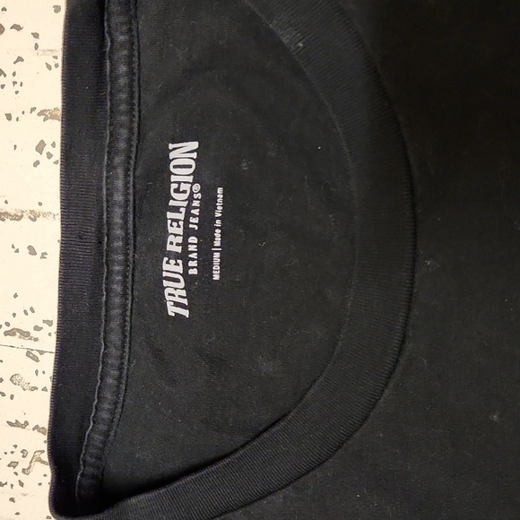 True Religion Jeans SS Oversize Buddha Crew - Picture 3 of 5